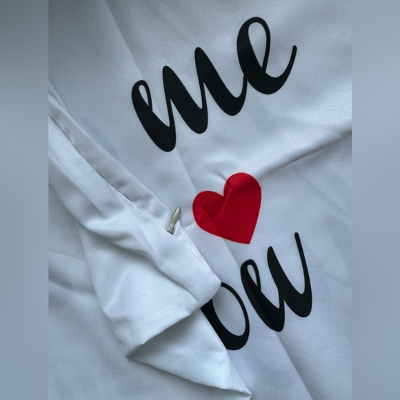 3 ❤️ white pillow cases size 50 x 70 cm double side print pattern. - Picture 4 of 9